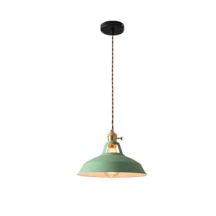 Modern Colourful LED Pendant Light - ChromaLuxe-Green-Warm White-State of Style