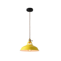 Modern Colourful LED Pendant Light - ChromaLuxe-Yellow-Warm White-State of Style