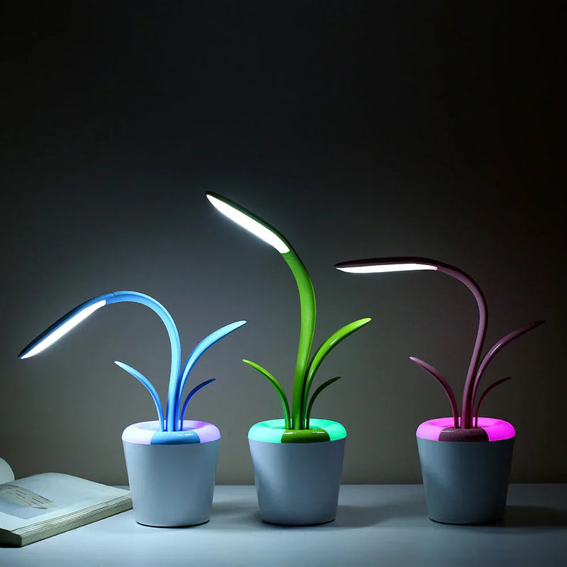 Modern Desk Lamp - LuminaFlex-Blue-State of Style