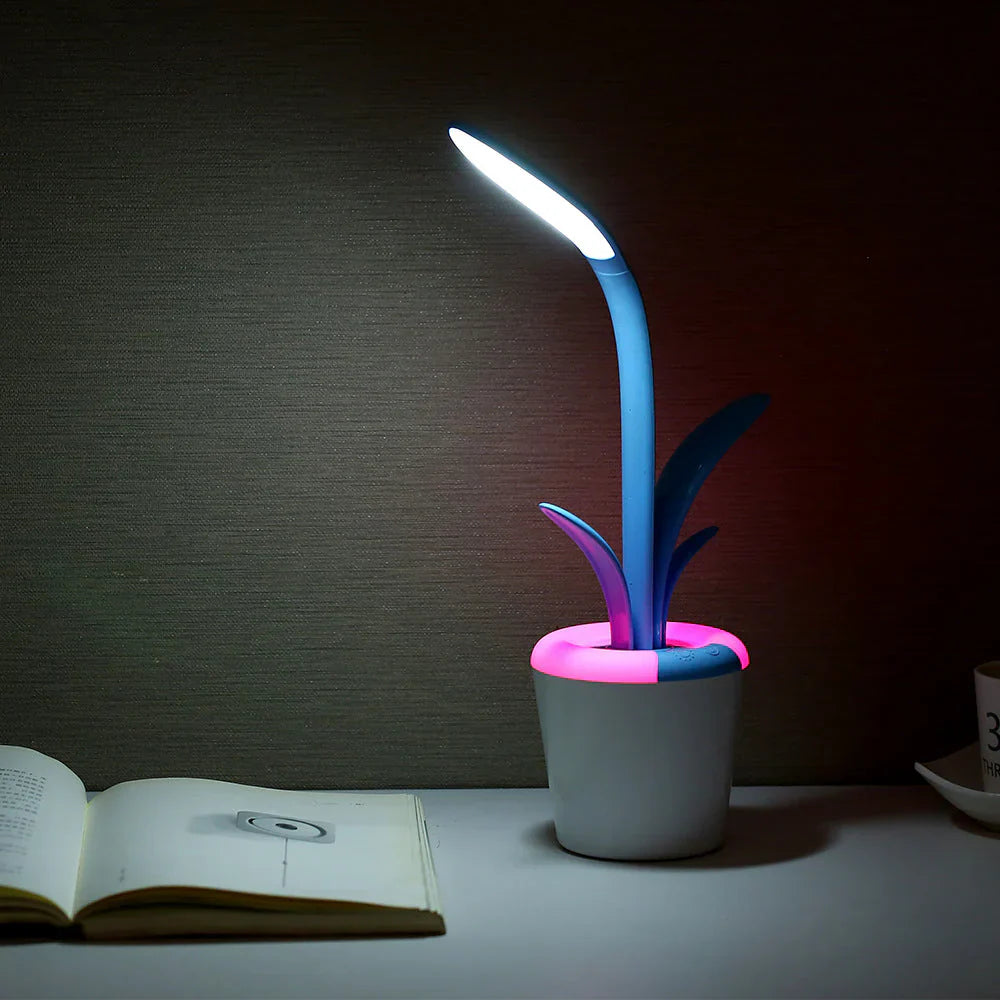 Modern Desk Lamp - LuminaFlex-Blue-State of Style