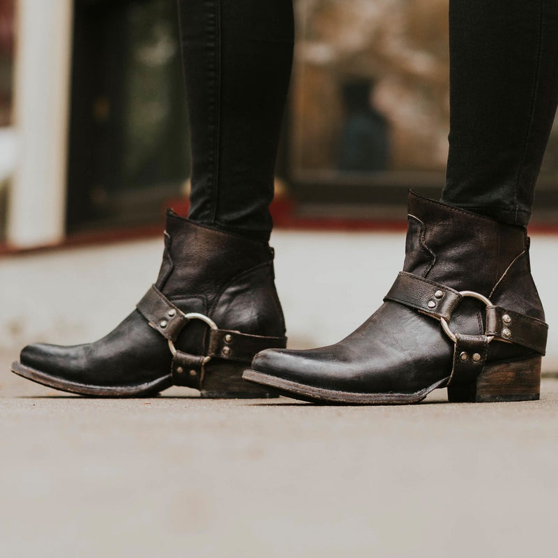 Modern Leather Women's Shoes - Maxime-Black Leather-4-State of Style