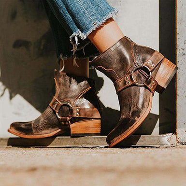 Modern Leather Women's Shoes - Maxime-Brown Leather-4-State of Style