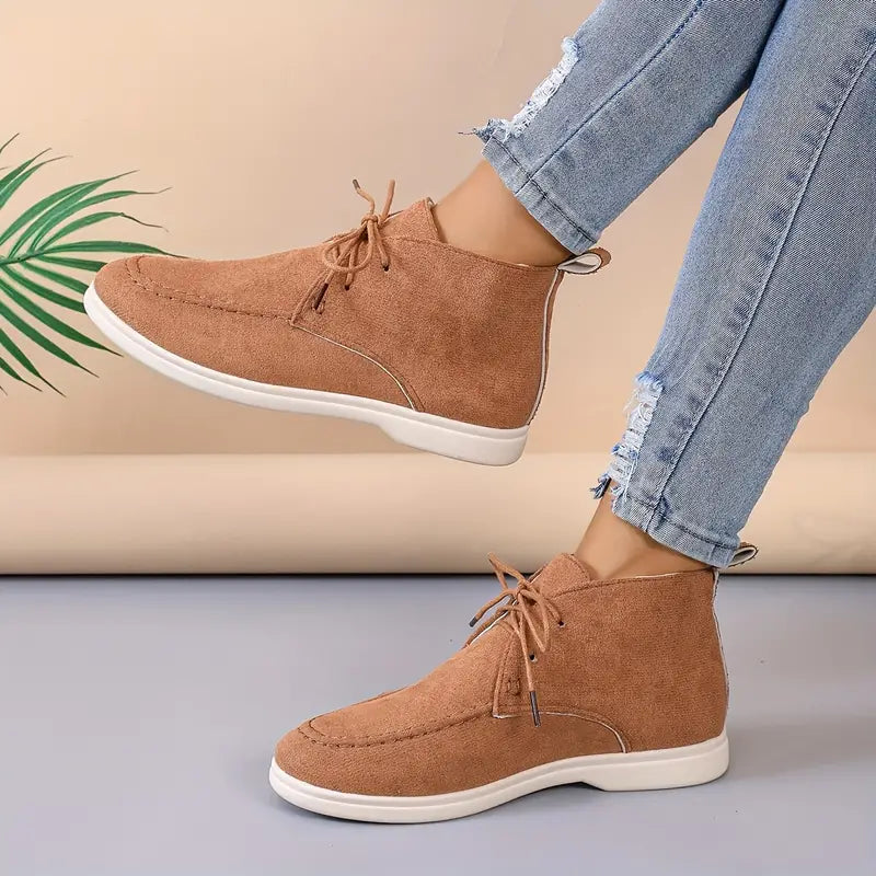 Modern Leather Women's Shoes - Maxime-Coffee-4-State of Style