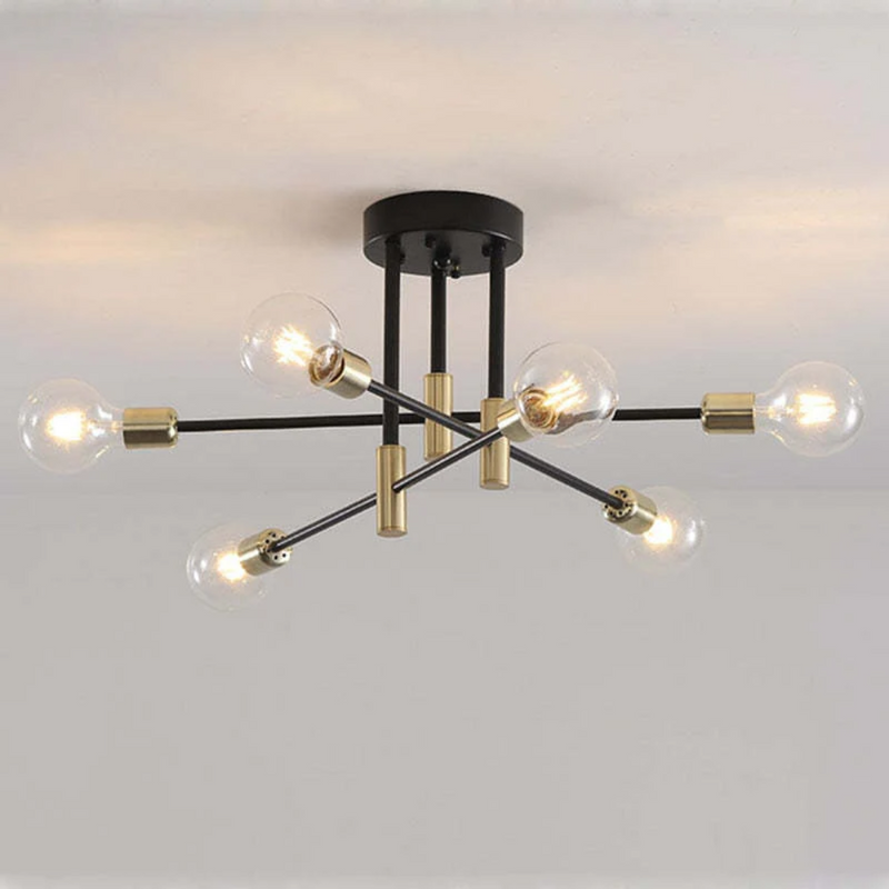 Modern LED Ceiling Light - Lumière Royale-Without Light Bulbs-4 Lamps-State of Style