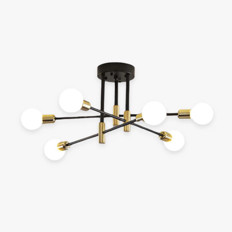 Modern LED Ceiling Light - Lumière Royale-Without Light Bulbs-4 Lamps-State of Style