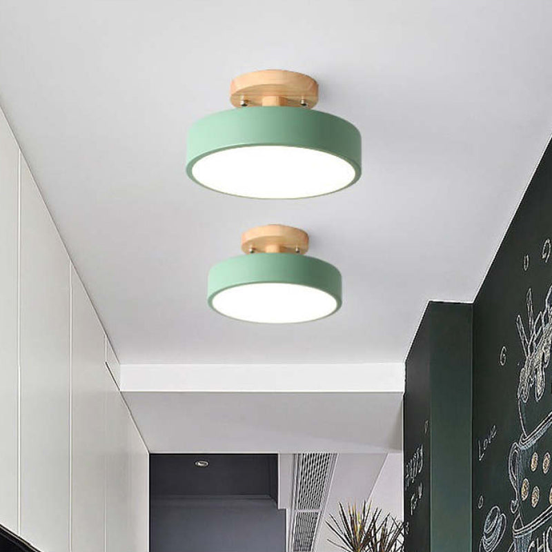Modern LED Ceiling Light - LunaLux-Green-State of Style