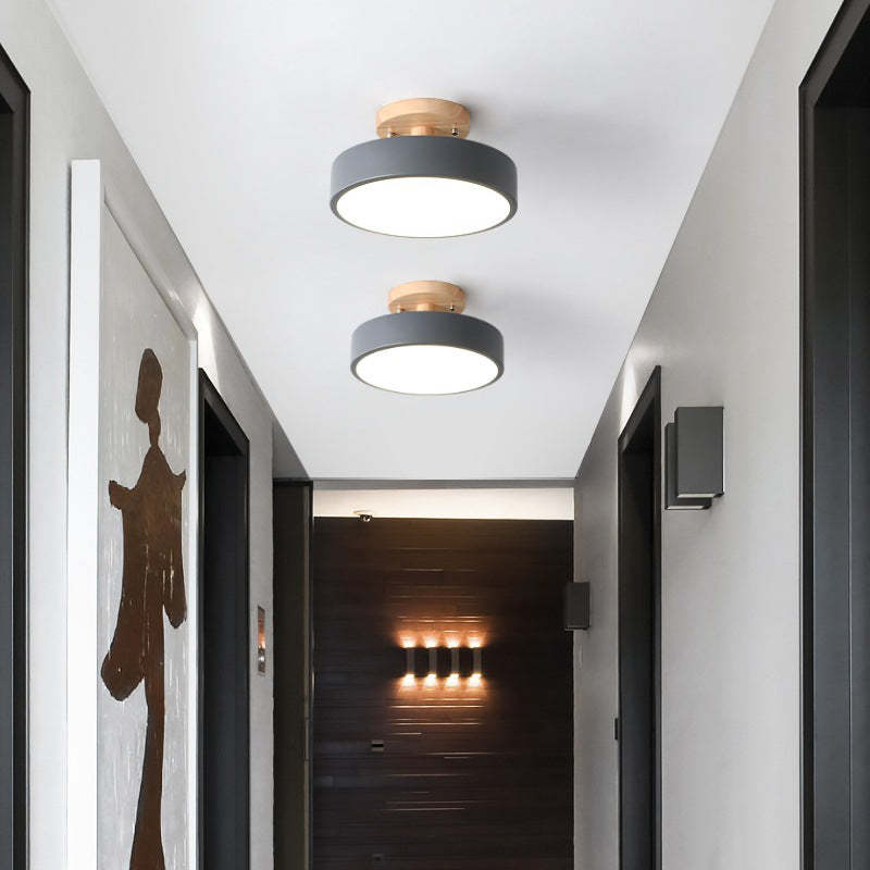 Modern LED Ceiling Light - LunaLux-Grey-State of Style