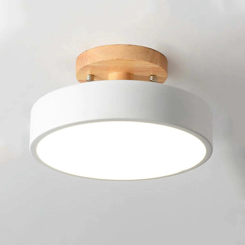 Modern LED Ceiling Light - LunaLux-White-State of Style