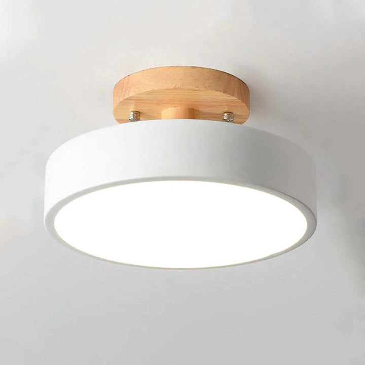 Modern LED Ceiling Light - LunaLux-White-State of Style