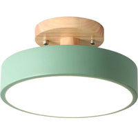 Modern LED Ceiling Light - LunaLux-Wood-State of Style