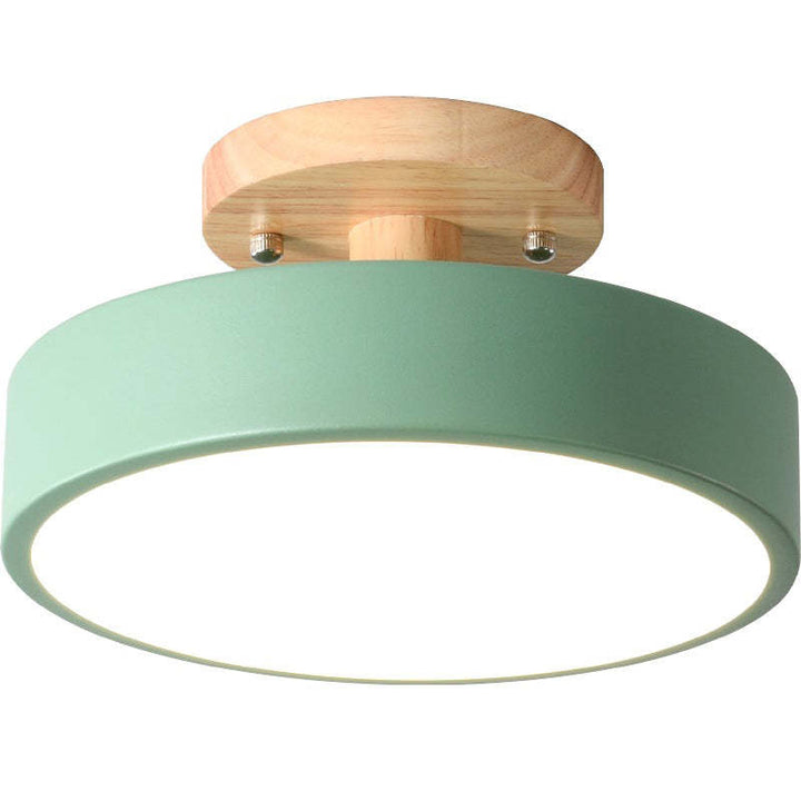 Modern LED Ceiling Light - LunaLux-Wood-State of Style