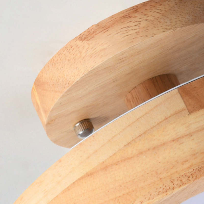 Modern LED Ceiling Light - LunaLux-Wood-State of Style