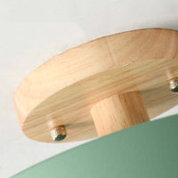 Modern LED Ceiling Light - LunaLux-Wood-State of Style