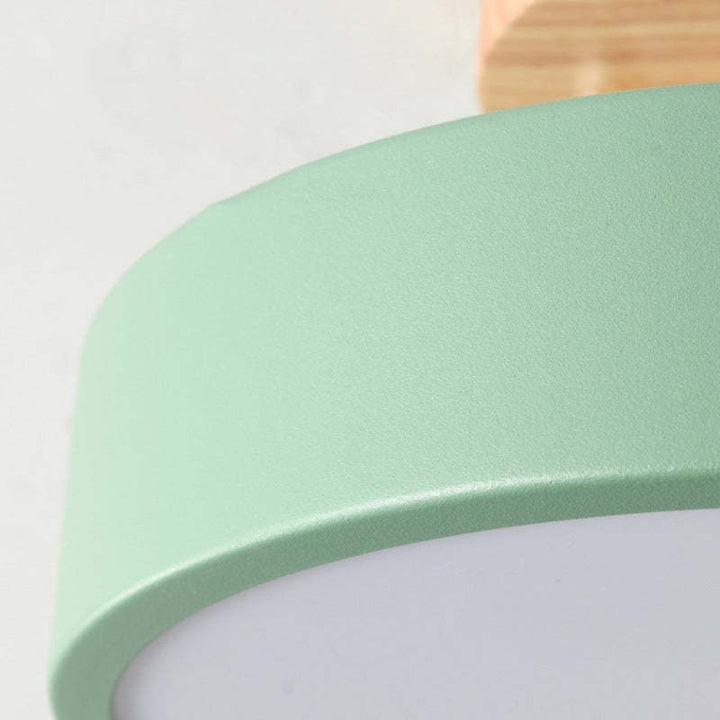 Modern LED Ceiling Light - LunaLux-Wood-State of Style