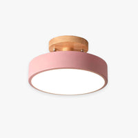 Modern LED Ceiling Light - LunaLux-Wood-State of Style