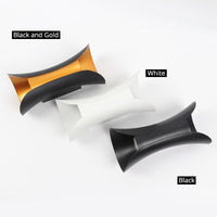 Modern LED Outdoor Wall Lamp - LumiEdge-Black and Gold-Small 6W-Warm white-State of Style