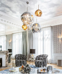 Modern LED Pendant Lamp – Lumaé-Rose gold-15CM-State of Style