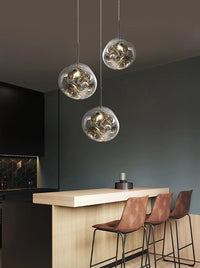 Modern LED Pendant Lamp – Lumaé-Rose gold-15CM-State of Style