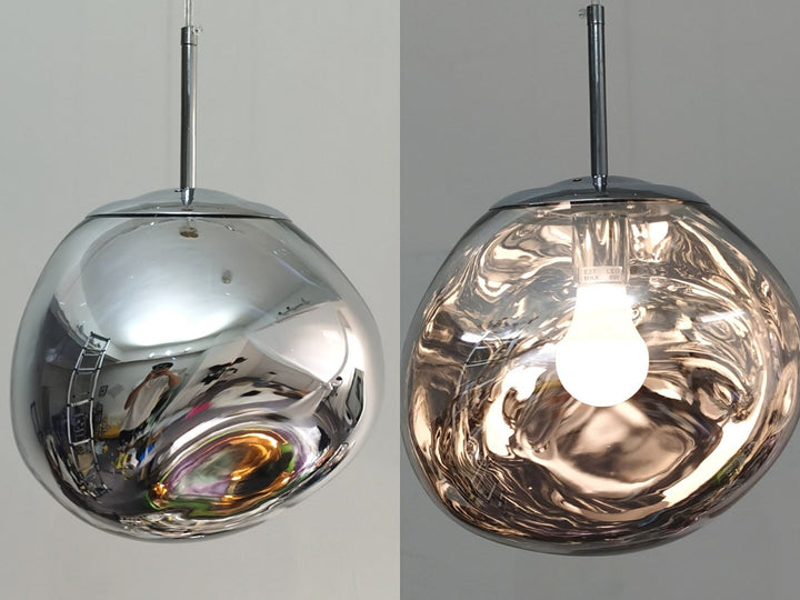 Modern LED Pendant Lamp – Lumaé-Silver-15CM-State of Style