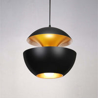 Modern LED Pendant Light - AstraGlow-Small (25 cm)-Black-State of Style