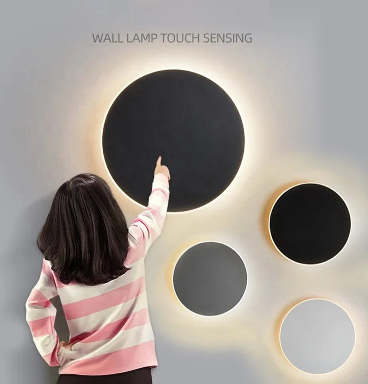 Modern LED Wall Lamp – Lumeo-20 cm White-Warm White-State of Style