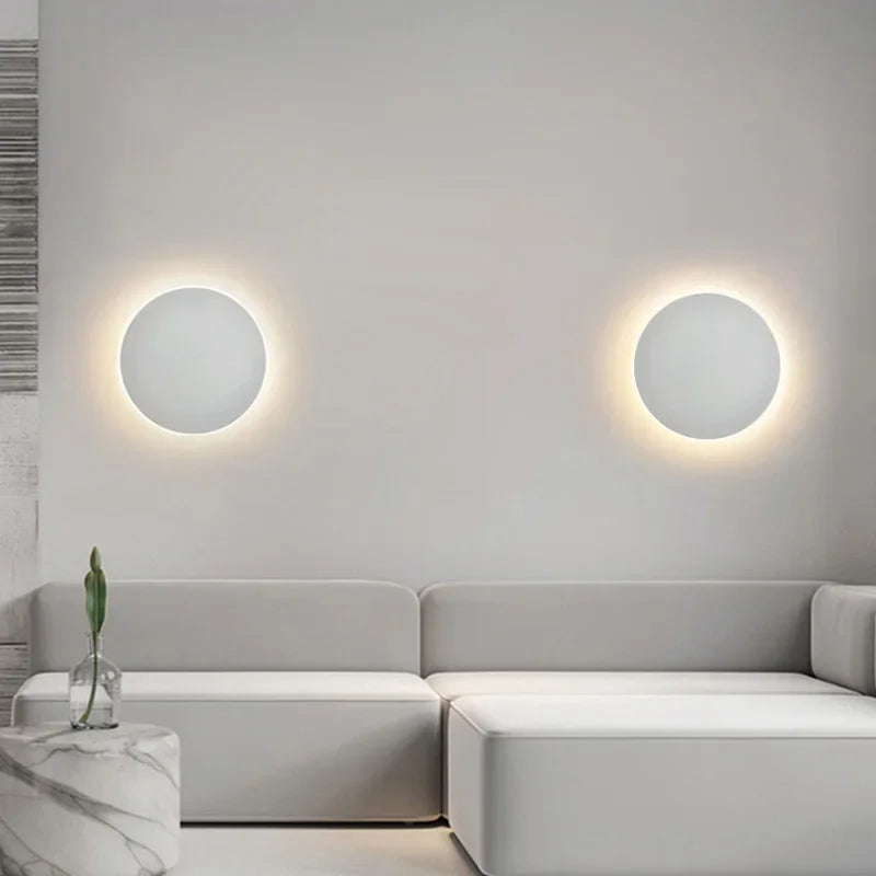 Modern LED Wall Lamp – Lumeo-20 cm White-Warm White-State of Style