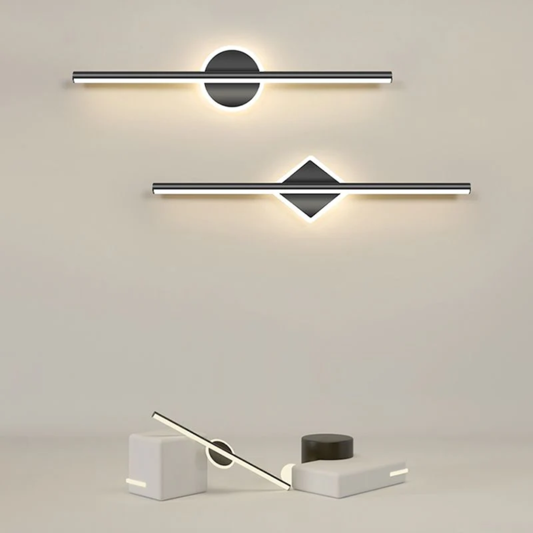 Modern LED Wall Lamp - OpalEdge-Round-Gold-40 cm-State of Style