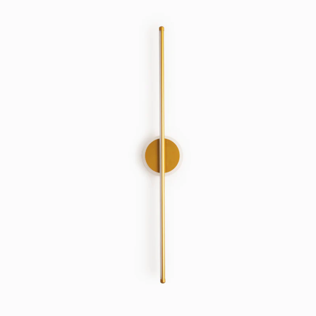 Modern LED Wall Lamp - OpalEdge-Round-Gold-40 cm-State of Style