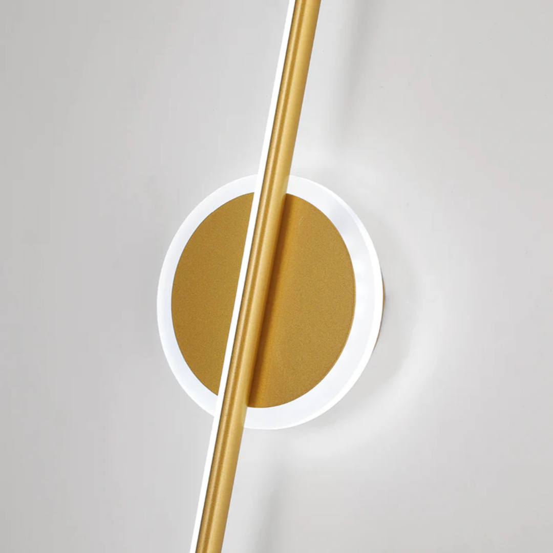 Modern LED Wall Lamp - OpalEdge-Round-Gold-40 cm-State of Style