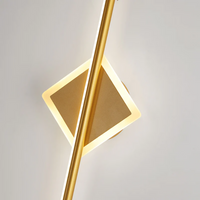 Modern LED Wall Lamp - OpalEdge-Round-Gold-40 cm-State of Style