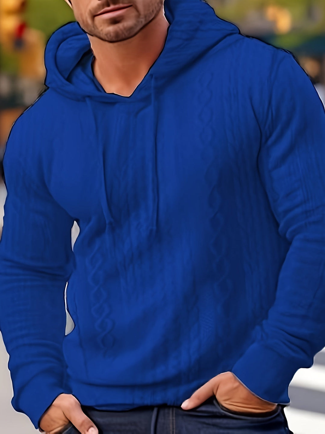 Modern Men's Hoodie - Milo-Blue-S-State of Style