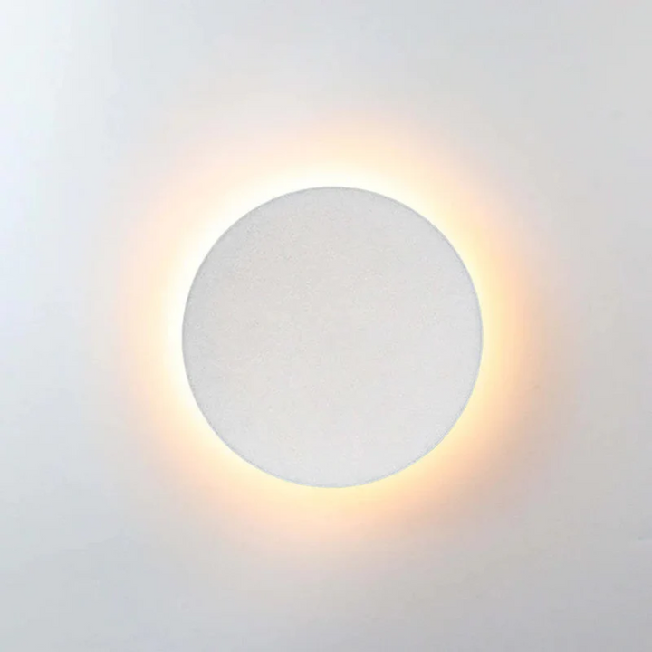 Modern Minimalist LED Wall Lamp - Zenith-White-Warm White-Round Small-State of Style