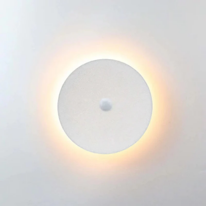 Modern Minimalist LED Wall Lamp - Zenith-White-Warm White with Motion Sensor-Round Small-State of Style