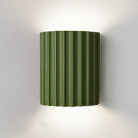 Modern Resin Wall Lamp - ArtisticWave-Green-Warm White-State of Style