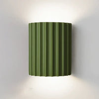 Modern Resin Wall Lamp - ArtisticWave-White-Warm White-State of Style
