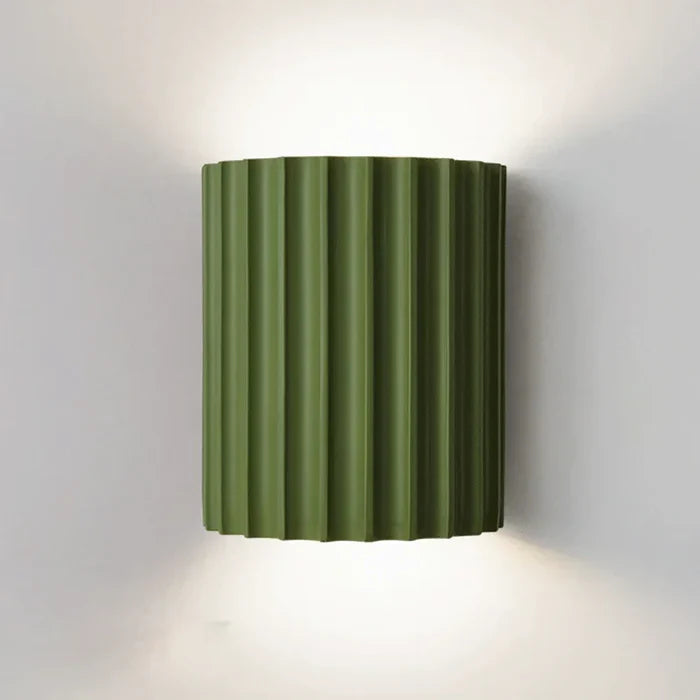 Modern Resin Wall Lamp - ArtisticWave-White-Warm White-State of Style