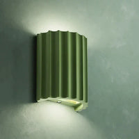 Modern Resin Wall Lamp - ArtisticWave-White-Warm White-State of Style