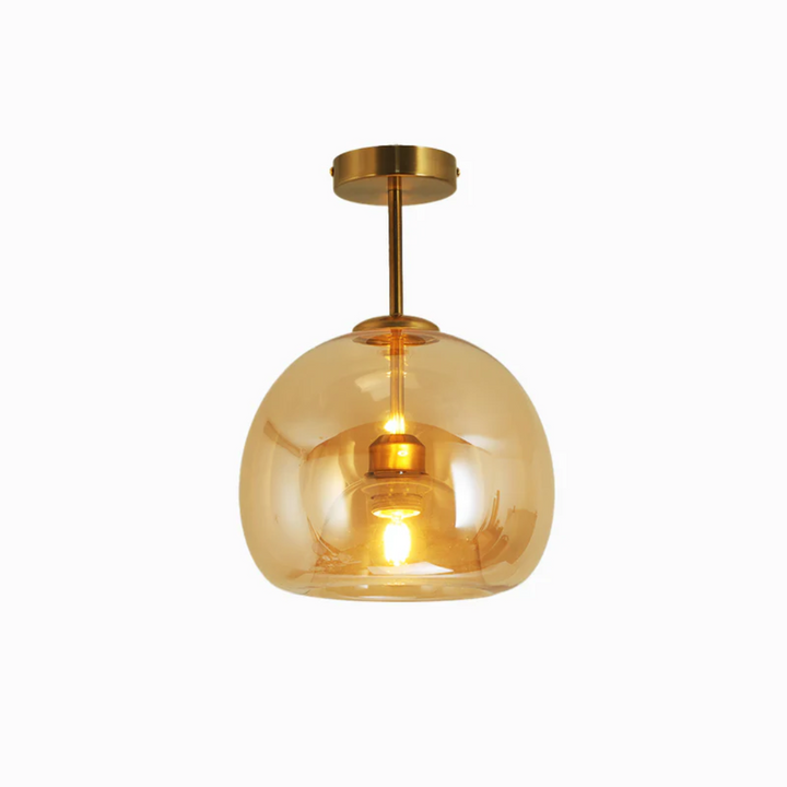 Modern Round LED Ceiling Lamp - Aurelia-Gold-Ceiling Lamps-State of Style