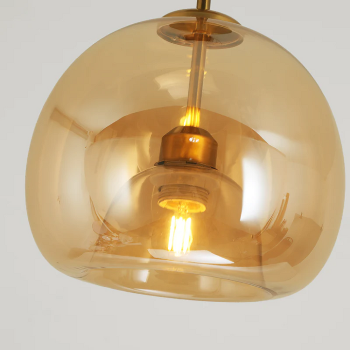 Modern Round LED Ceiling Lamp - Aurelia-Gold-Ceiling Lamps-State of Style
