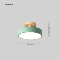 Modern Round LED Ceiling Light - Nova-Wood-State of Style