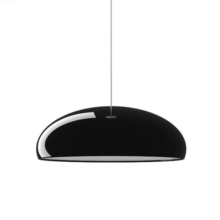 Modern Round LED Pendant Lamp - Serena-Average 35 cm-Orange-State of Style