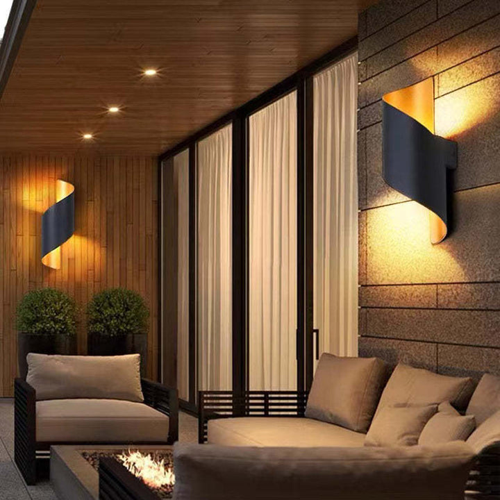 Modern Spiral LED Wall Lamp – TwistLight-Small-White-State of Style