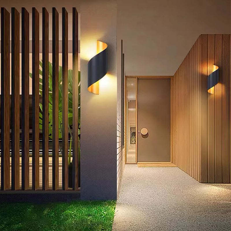 Modern Spiral LED Wall Lamp – TwistLight-Small-White-State of Style