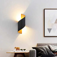 Modern Spiral LED Wall Lamp – TwistLight-Small-White-State of Style
