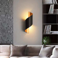 Modern Spiral LED Wall Lamp – TwistLight-Small-White-State of Style