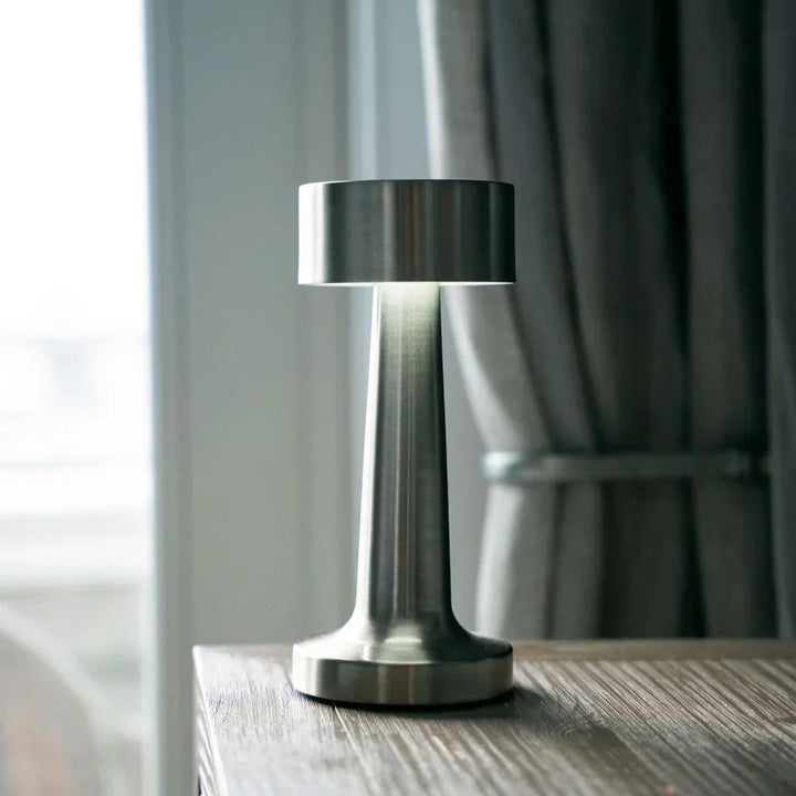Modern Table Lamp - SleekGlow-Gold/Cylinder-State of Style