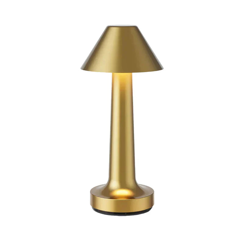 Modern Table Lamp - SleekGlow-Gold/Cylinder-State of Style