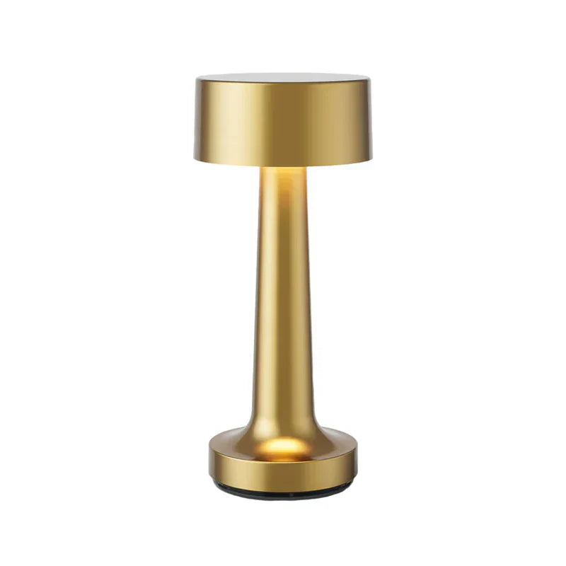 Modern Table Lamp - SleekGlow-Gold/Cylinder-State of Style