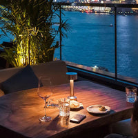 Modern Table Lamp - SleekGlow-Gold/Cylinder-State of Style