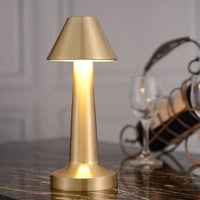 Modern Table Lamp - SleekGlow-Gold/Cylinder-State of Style
